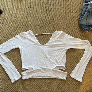 Alo criss cross long sleeve